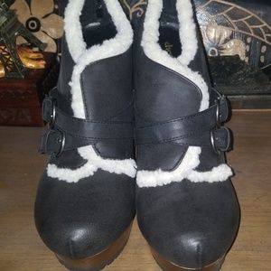 Faux Fur Booties